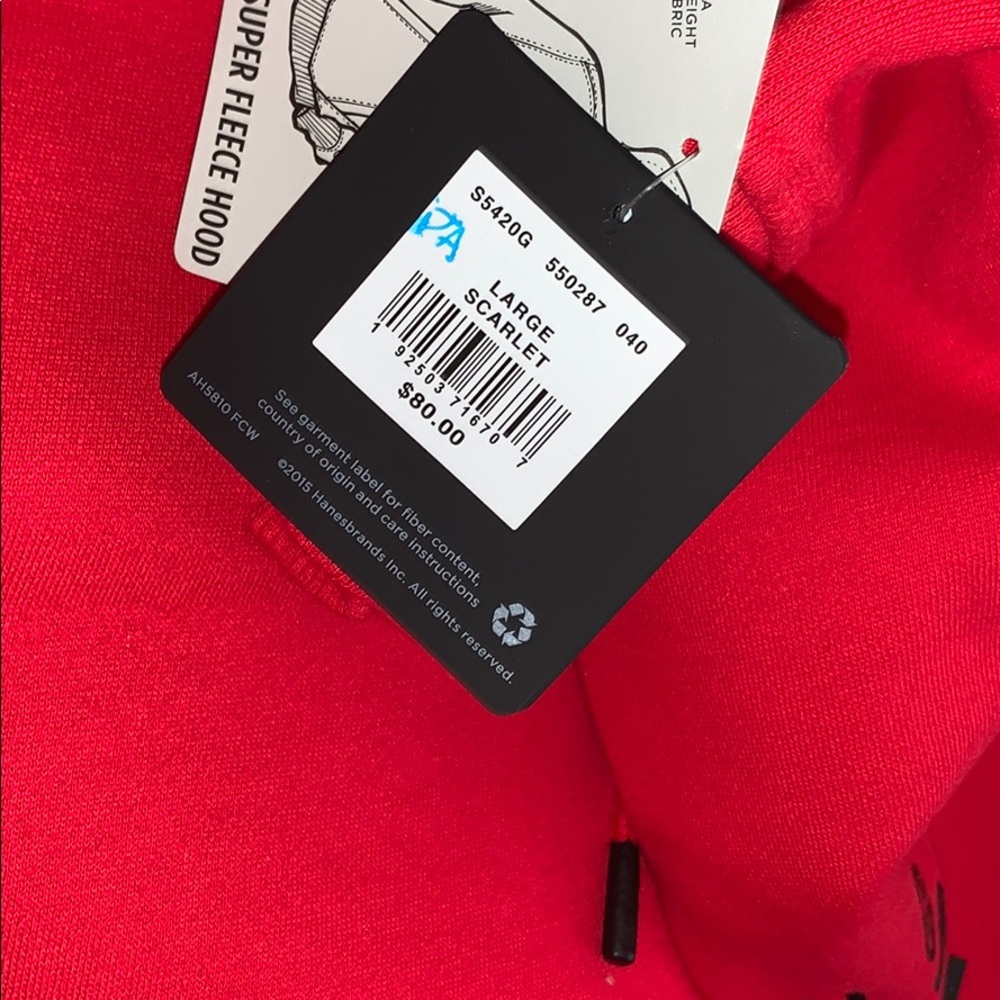 Red Champion Hoodie - Picture 2 of 3